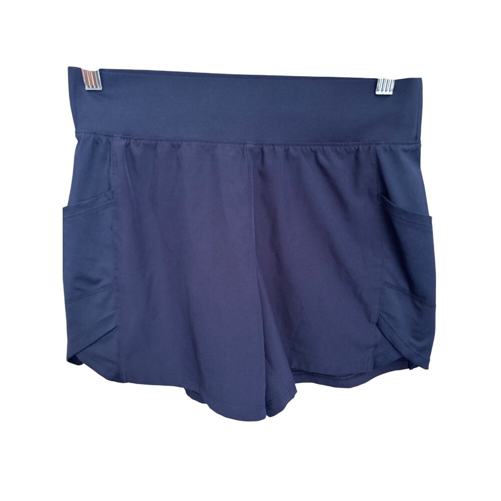 Tek Gear Drytek Athletic Shorts Size Small Pull On Elastic Waist Pockets Sporty